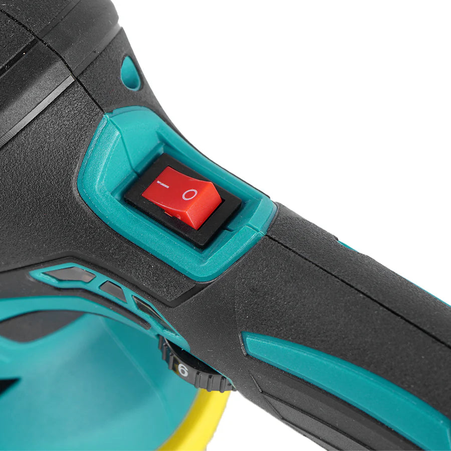 Onevan - Polijstmachine Accu - Polijstmachine Auto - Polijstmachine - Polijstset - 6 verstelbare snelheden - 4 polijstschijven - 2 accu's - 18V & 10000mAh - Grotere accu set